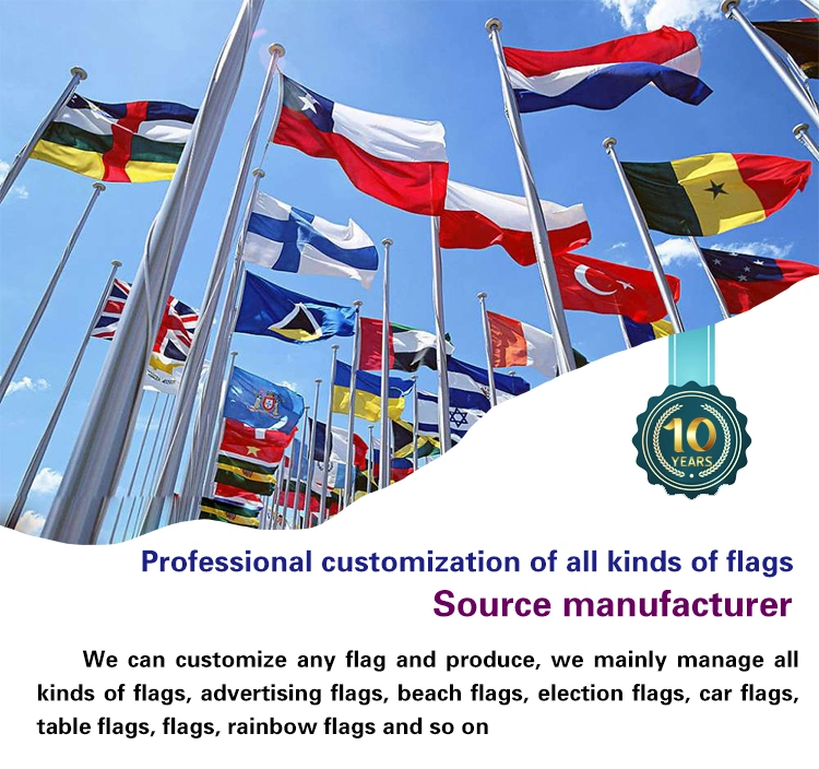 Digital Print Custom Flag, 3X5 FT Factory Flag Custom, Flags All Countries, Custom Flags and Banners